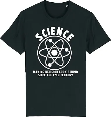 Buy SCIENCE... Making Religion Look Stupid - Funny Atheist Atheism Scientist T-Shirt • 9.95£