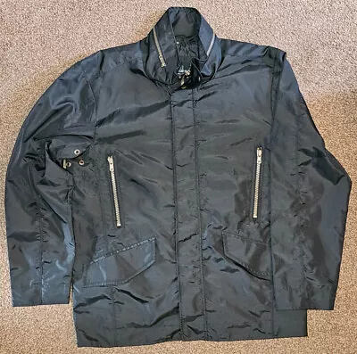 Buy Buxter Men's Black Smart Jacket - Concealed Hood & Lined Medium/Large 52 • 10.75£