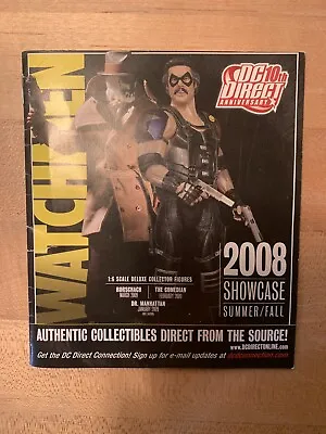 Buy 2008 DC Direct 10th Anniversary Summer/Fall Showcase Color Merch Figures Booklet • 7.21£
