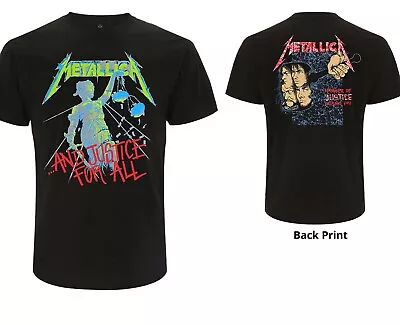 Buy T Shirt Metallica And Justice For All • 15.99£