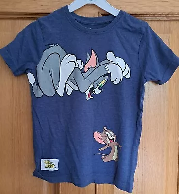 Buy Boy's Tom And Jerry T-shirt From Primark. Age 6-7 • 0.99£
