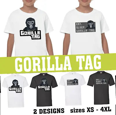 Buy GORILLA TAG T-shirt I VR Game Inspired Design Tee I Kids & Adult Sizes • 14.99£