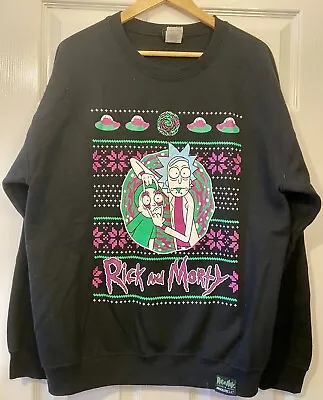 Buy Rick & Morty Round Neck Christmas Jumper • 20£
