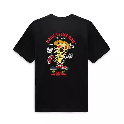 Buy VANS - Kids Pizza Skull T-Shirt (8-14 Years) - Black - Boys Short Sleeve Tee • 25£