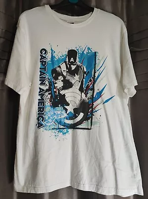 Buy Captain America T Shirt Size L • 6.99£