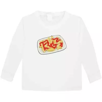 Buy 'Chips With Tomato Sauce' Kid's Long Sleeve T-Shirts (KL020706) • 9.99£