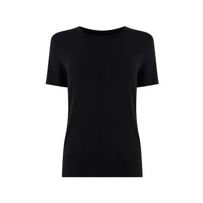 Buy EX WAREHOUSE BLACK CASUAL FIT T-SHIRT NEW (ref 410) SALE • 7.95£