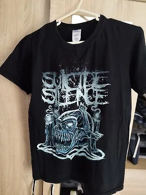 Buy Suicide Silence Black Gildan Heavy Deathcore T-Shirt RARE Small Not Vinyl • 15£