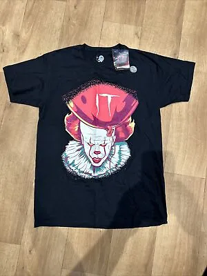 Buy Pennywise From Stephen Kings IT - Men's Glow In The Dark T Shirts Size L • 12.99£