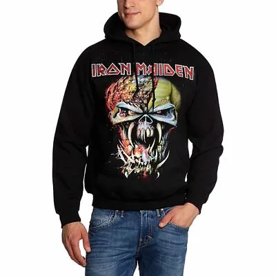 Buy Iron Maiden Final Frontier Big Head Pullover Hoodie Sweater - Unisex Rock Music • 19.95£