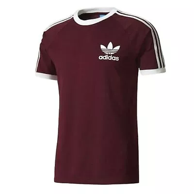 Buy Adidas Originals 3 Stripes Cotton T-shirt Crew Neck Short Sleeve S-XXL • 16.99£