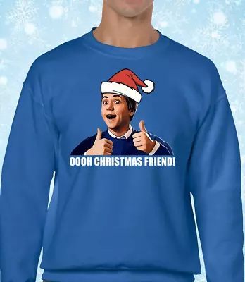 Buy Oooh Christmas Friend Funny Christmas Jumper Inbetweeners Joke Gift Top • 20.99£