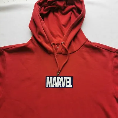 Buy Marvel Comics 2XL Hoodie Spellout Universe Avengers Guardians Of The Galaxy Red • 12.99£
