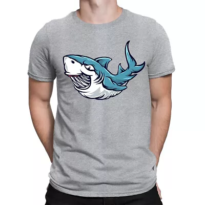 Buy Blue Shark Ocean Wildlife Animal Lover Gift Mens Womens T-Shirts Tee Top #BAL • 9.99£