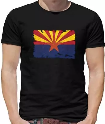 Buy Arizona Grunge Flag Mens T-Shirt - Phoenix - Usa - Country - Flags - State • 13.95£