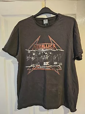 Buy Metallica Amplified T Shirt Size UK Medium • 9.50£