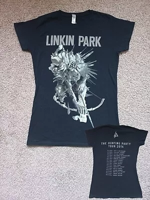 Buy Linkin Park 2014 Tour T-Shirt - Ladies Size L - Heavy Nu Metal - Korn Slipknot • 9.99£