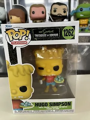 Buy Funko Pop! Hugo Simpson #1262 Brand New The Simpsons 1 • 12£