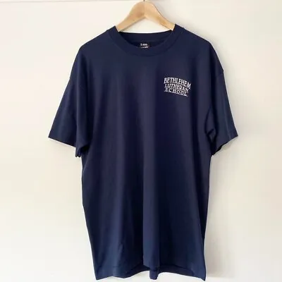Buy Vintage Bethlehem Lutheran School 90s T Shirt Size XL • 10£