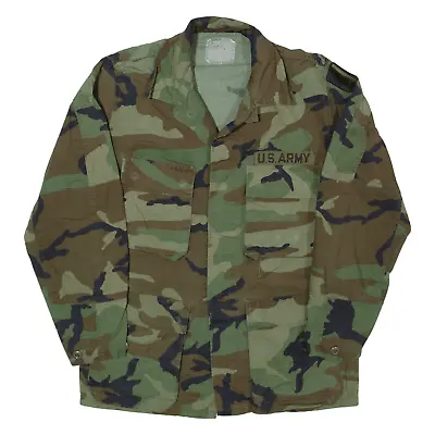 Buy Army Mens Military Jacket Green USA Camouflage M • 19.99£