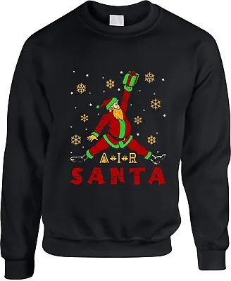 Buy Air Santa Jumper Dancing Santa Superhero Christmas Presents Xmas Sweatshirt Top • 17.99£