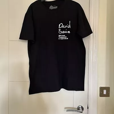 Buy Men’s Large Black David Bowie T Shirt • 5£