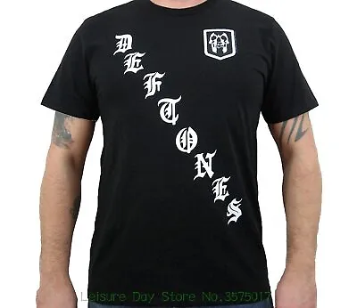 Buy Officially Licensed Deftones Rangers Mens Black T Shirt Deftones Classic Tee • 14.95£