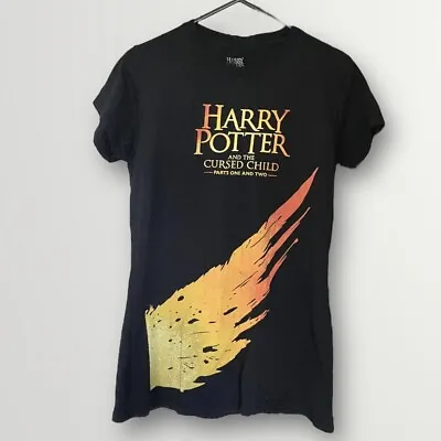 Buy Women's Medium Harry Potter And The Cursed Child Theater London Black T-Shirt • 5£