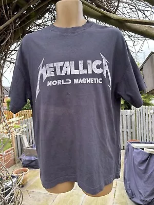 Buy Metallica World Magnetic Tour T-Shirts  Short Sleeve Death Metal Size XS Maybe M • 14.99£