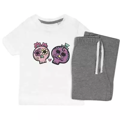 Buy 'Cute Candy Skulls' Kids Nightwear / Pyjama Set (KP026757) • 14.99£