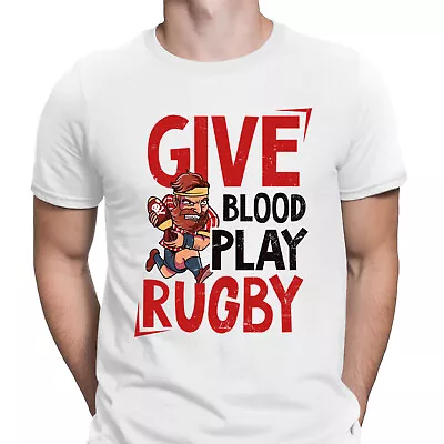 Buy Blood Play Funny Rugby Coach  Mens Womens Boys Girls T-Shirts-Tee-Top-SN • 7.59£