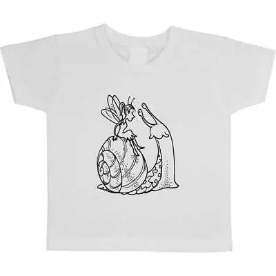 Buy 'Fairy & Snail' Children's / Kid's Cotton T-Shirts (TS023962) • 5.99£