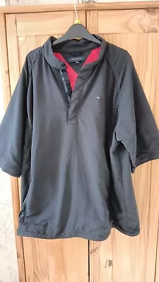 Buy Mens TOMMY HILFIGER GOLF Short-sleeved Windbreaker Pullover Jacket Size XXL • 16£