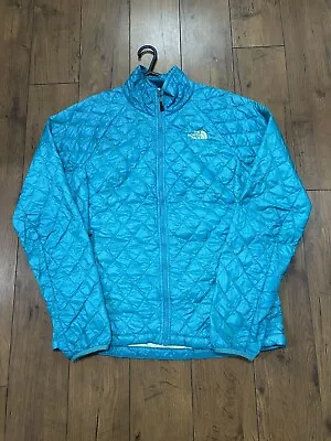 Buy The North Face Thermoball Jacket Women  Quilted Puffer  Blue ✅✅✅ • 0.99£