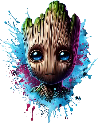 Buy Iron On DTF Transfer Groot 2 DIY T Shirts Hoodie Pyjamas A5 A4 A3 • 3.49£