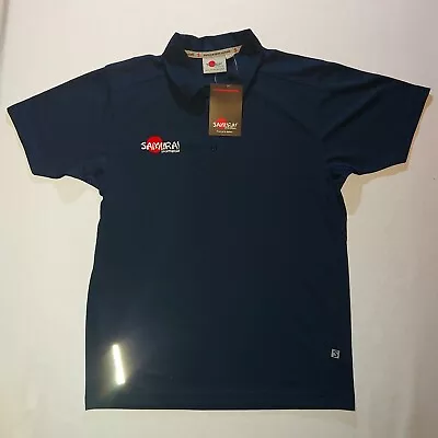 Buy Samurai Sportswear Polo Shirt Navy Blue - Size XS - New & Tagged • 35£