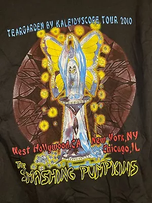 Buy VERY RARE Smashing Pumpkins Teargarden By Kaleidyscope 2010 Concert Tour T-shirt • 23.62£