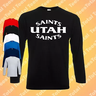 Buy Utah Saints Long Sleeve TShirt 90s Classic House Rave Acid Drum And Bass Jungle • 18.99£