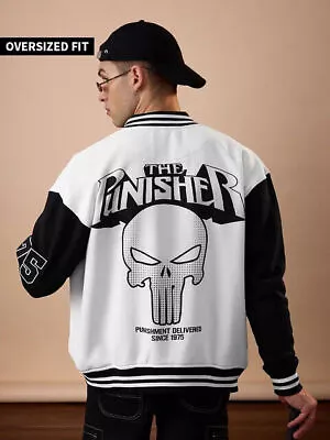 Buy Punisher: Since 1975 Varsity Jackets Official Merch  Limited Edition • 129.19£