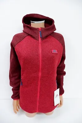 Buy Mountain Equipment Dark Days Hooded Womens Fleece Jacket, Size Uk 16 & Red, NEW • 45.60£