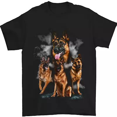 Buy German Shepherd Montage For Dog Lovers Mens T-Shirt 100% Cotton • 7.99£