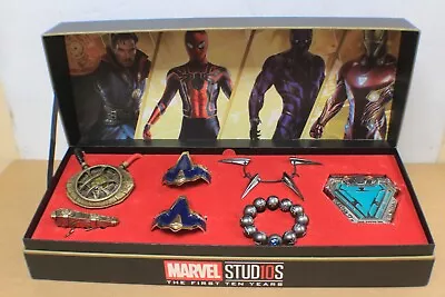 Buy Marvel Studios, - The First Ten Years Jewelry Set (154 Of 7,200) In Original BOX • 94.72£