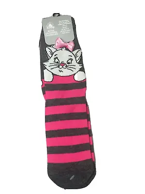 Buy Disney Parks Aristocats Marie With Pink Bow Socks  Size 4-10 • 16.02£