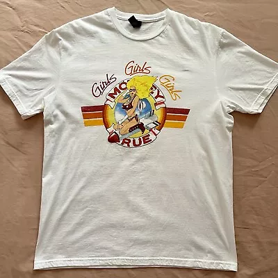 Buy Motley Crue T-shirt - 2023 World Tour - Large - White - Mötley Crüe  • 10£
