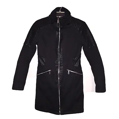 Buy BCBG Generation The Matrix Medium-length SZ SMALL Coat Punk Futuristic Geometric • 232.07£