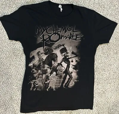 Buy My Chemical Romance The Black Parade T Shirt Medium Emo Pop Rock Gerard Way 2006 • 19.27£