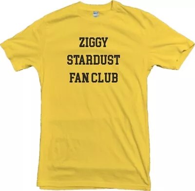 Buy Ziggy Stardust Fan Club T-Shirt - Bowie, Various Colours • 17.99£