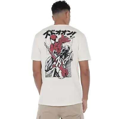 Buy Marvel Mens T-shirt Spidey Manga Top Tee S-2XL Official • 13.99£