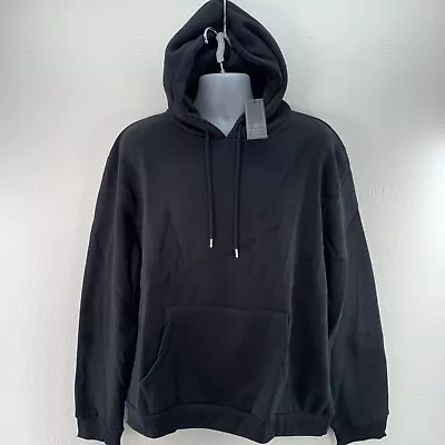 Buy M17 Men’s Recyled Pullover Hoodie Casual Sweatshirt Top, Size XL, Black • 9.99£