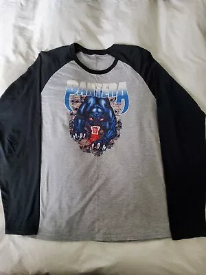 Buy Pantera Long Sleeve Baseball Raglan T Shirt • 30£